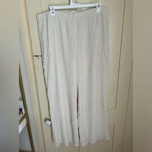 Women's Abercrombie & Fitch Cream Pants